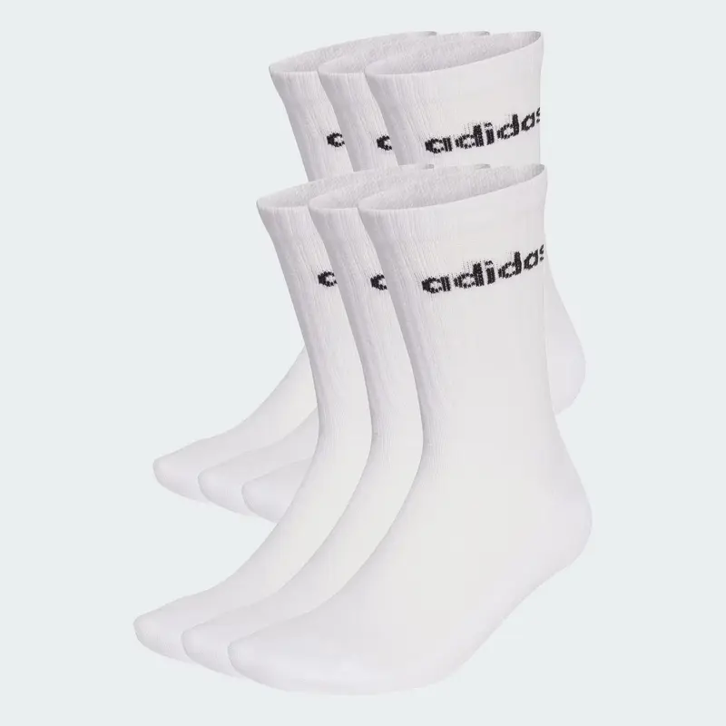 CALZE ADIDAS ORIGINALS LINEAR CREW SOCKS WHITE