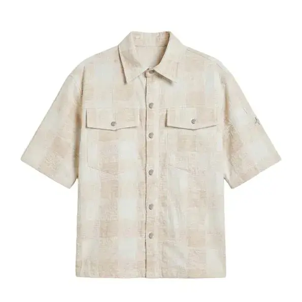 CAMICIA CHECK MANICHE CORTE PROJECT X PARIS