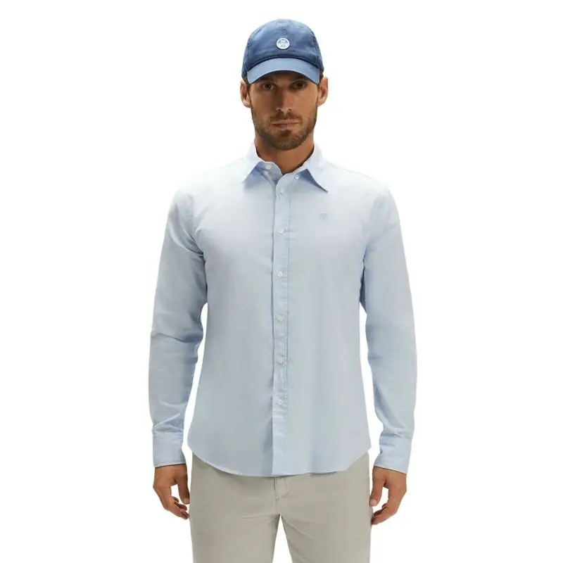 Camicia da uomo North Sails colore celeste
