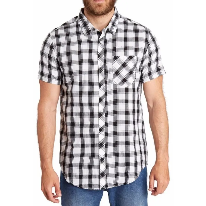 Camicia manica corta da uomo Billabong quadri