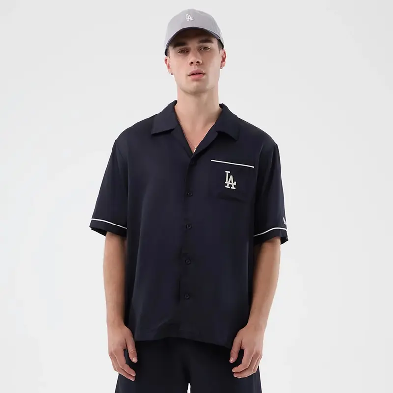 CAMICIA NEW ERA LA DODGERS MLB GRAPHIC REVERE NAVY
