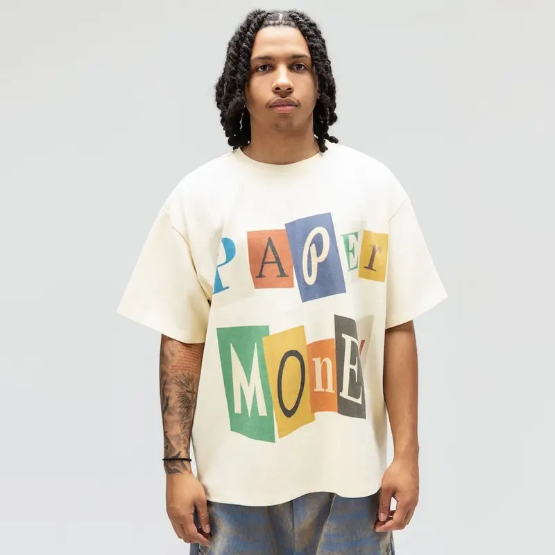 CANOTTA OVERSIZE UOMO PAPER MONEY RACING CLUB SLEEVELESS NERA
