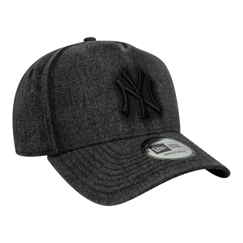 CAPPELLINO DONNA NEW ERA 9FORTY E-FRAME NY YANKEES – BLACK DENIM