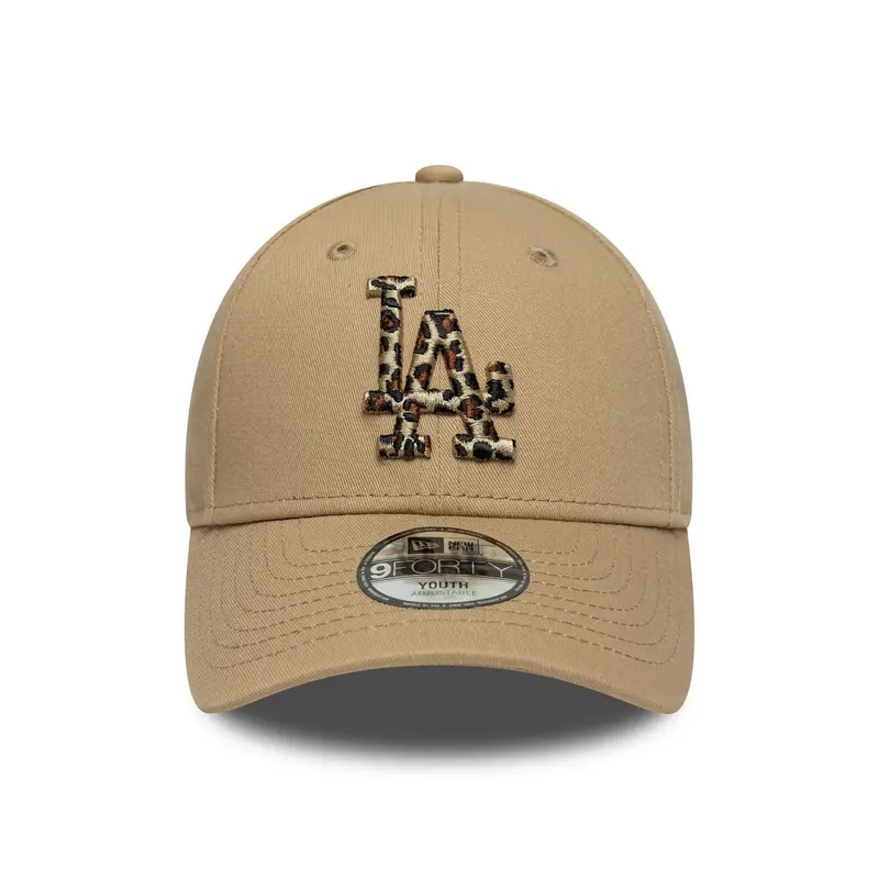 CAPPELLINO NEW ERA 9FORTY LA DODGERS LEOPARD – BEIGE BAMBINO