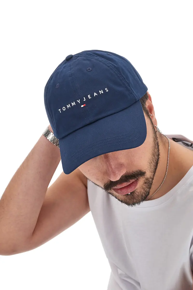 Cappellino Regolabile TOMMY JEANS LOGO CAP Blu