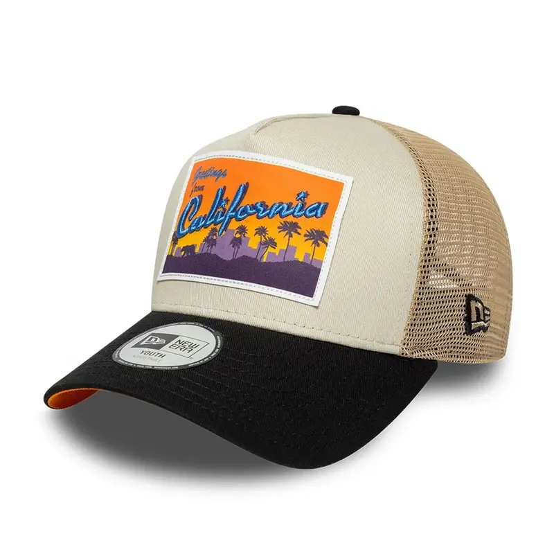 CAPPELLINO TRUCKER JUNIOR NEW ERA 9FORTY A-FRAME "GREETINGS FROM CALIFORNIA"