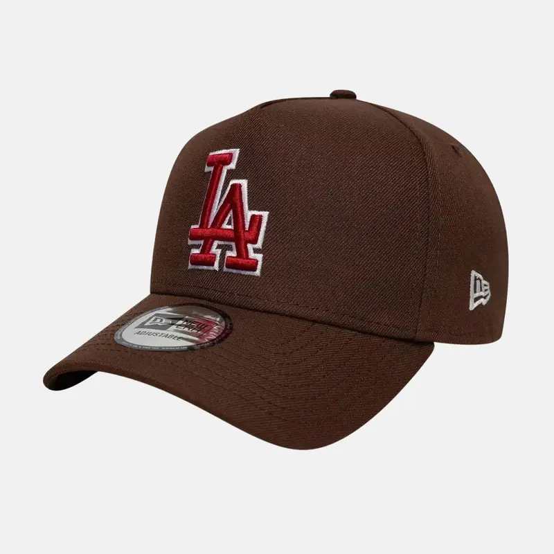 CAPPELLINO UNISEX ADULTO NEW ERA 9FORTY E-FRAME LA DODGERS MELTON – BROWN