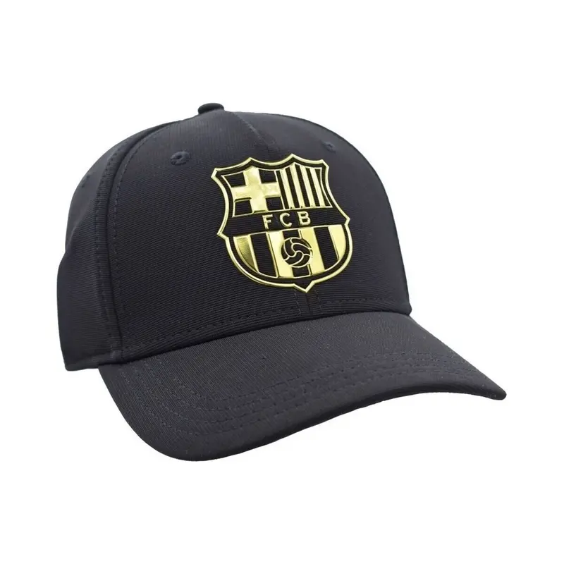 CAPPELLO FC BARCELONA CREST NERO E ORO UFFICIALE 5001GBNOP BAMBINI