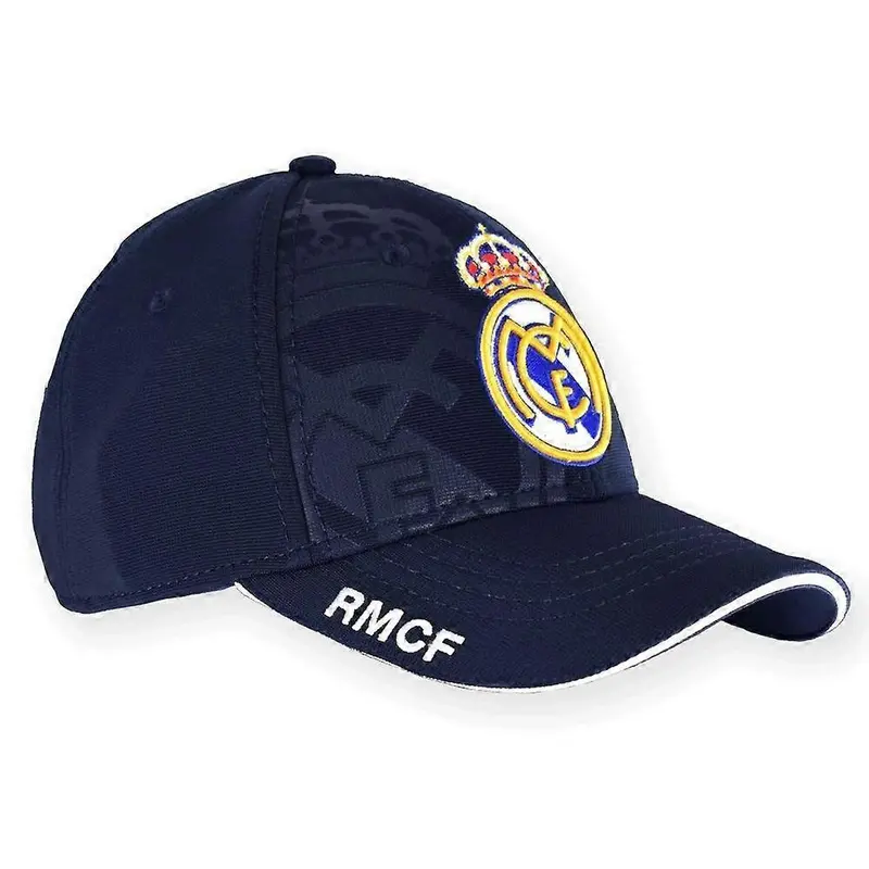 CAPPELLO REAL MADRID CF JUNIOR BASEBALL CAP BLU RM3GO12P