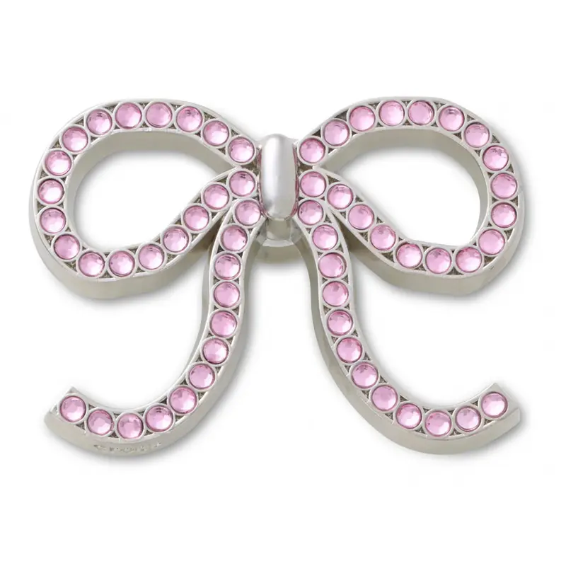 CHARM CROCS JIBBITZ™ PINK BOW