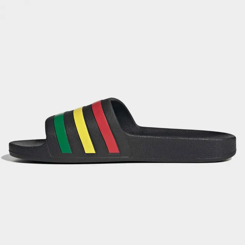 CIABATTE ADIDAS ADILETTE AQUA BLACK/JAMAICA STYLE