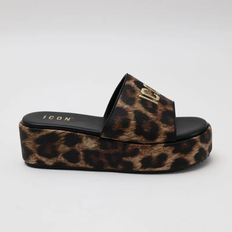 CIABATTE ICON CROSS-BAND LOGO DONNA