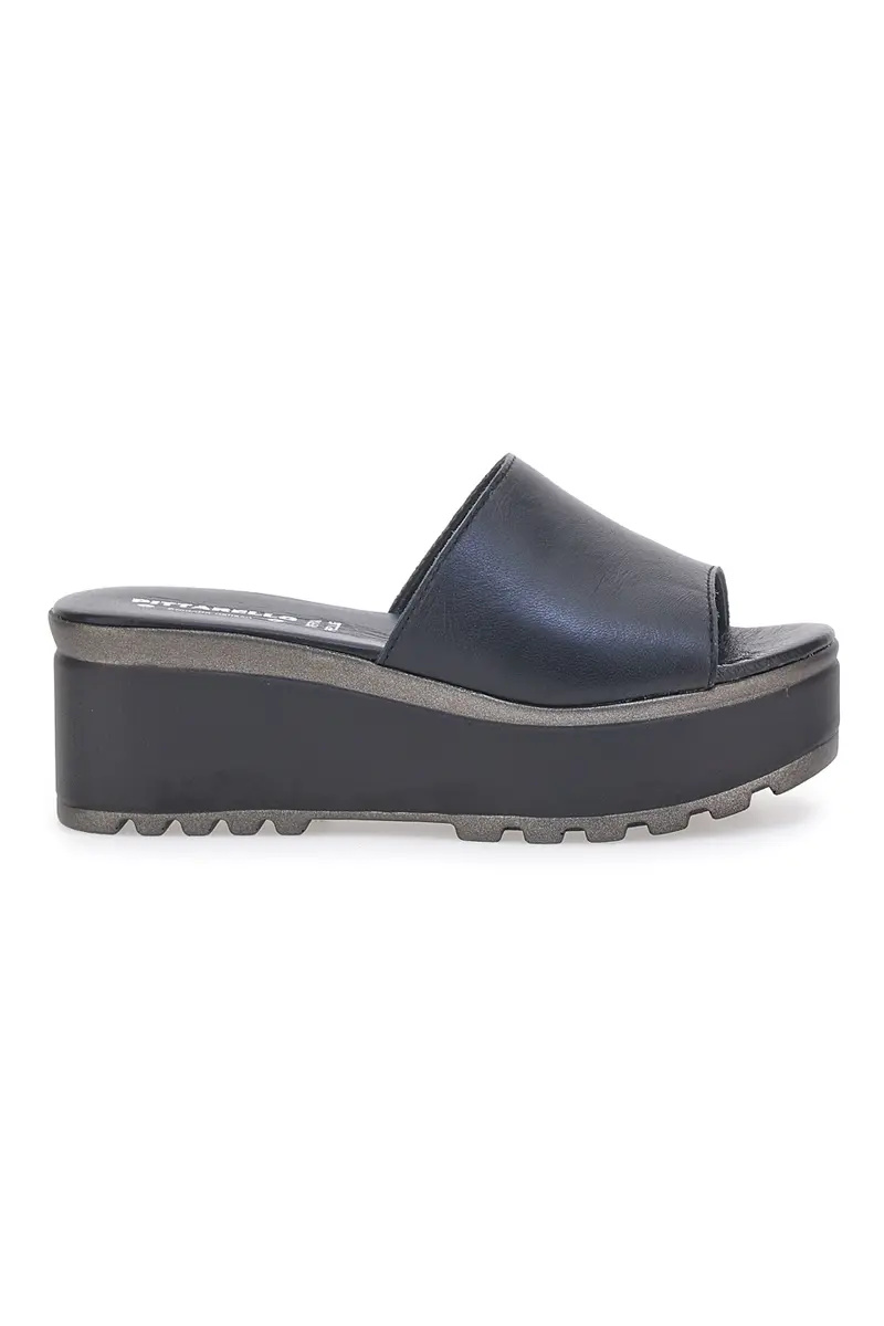 Ciabatte in vere pelle nere PITTARELLO LOVE 3000101
