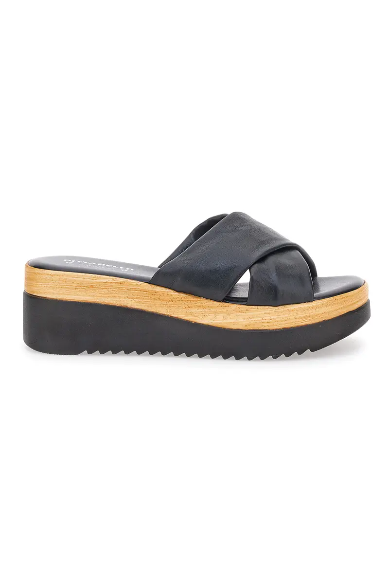 Ciabatte Nere Con Platform Pittarello Love 2974