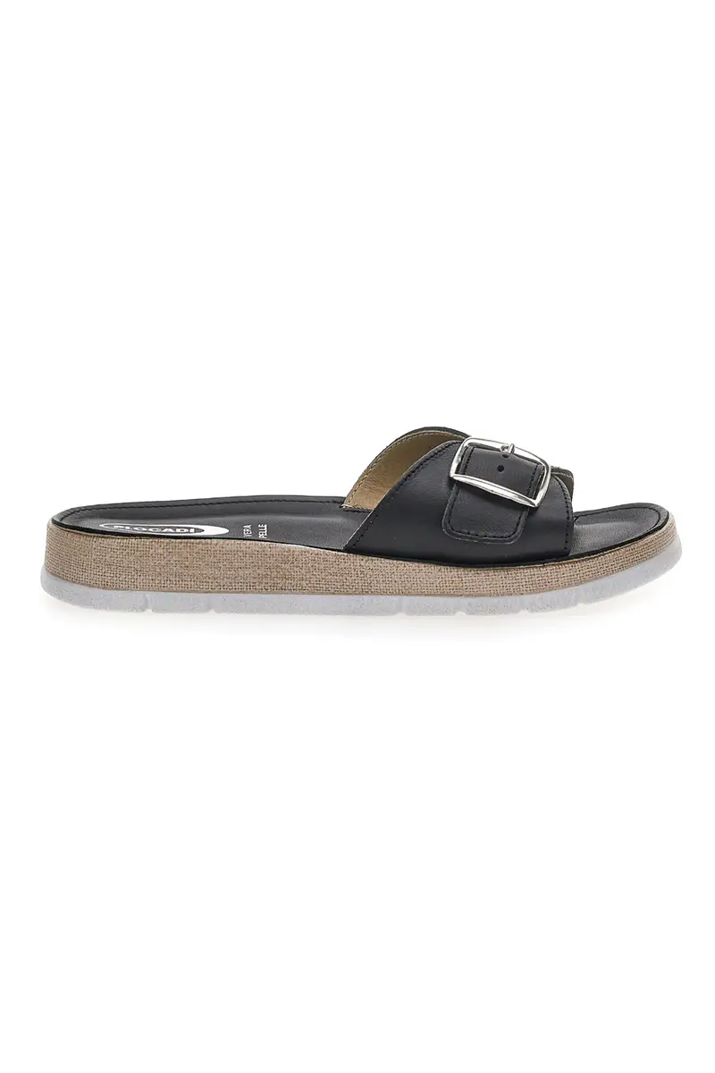 Ciabatte Platform Nere Plocadi 30073400