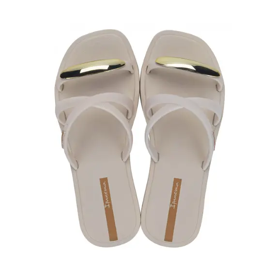 CIABATTE SLIDE DONNA IPANEMA METAL CHIC