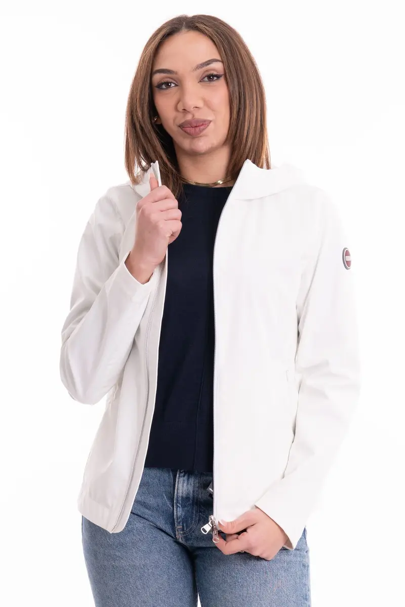 COLMAR GIACCA IN SOFTSHELL NON IMBOTTITA CON CAPPUCCIO DONNA 1964 6WV 01