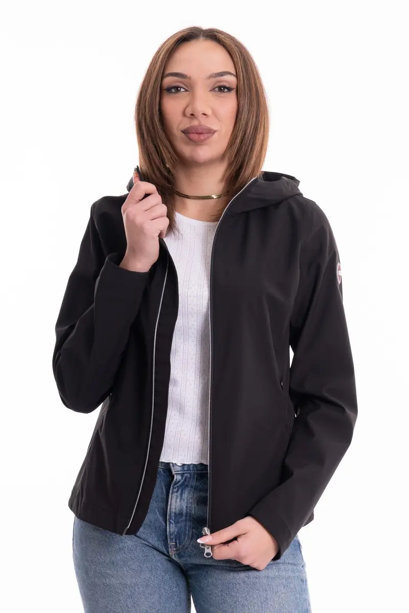 COLMAR GIACCA IN SOFTSHELL NON IMBOTTITA CON CAPPUCCIO DONNA 1964 6WV 99