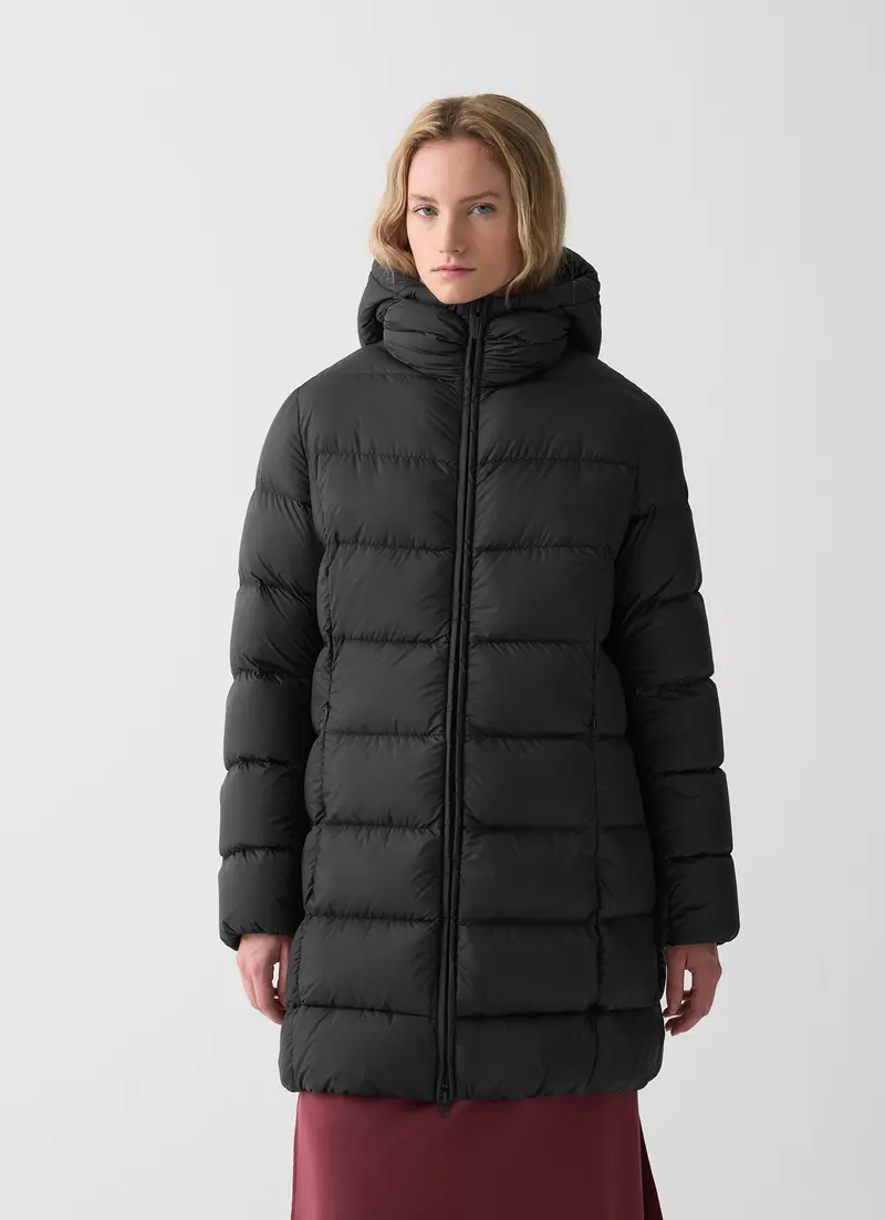 COLMAR GIACCA TRAPUNTATA CON CAPPUCCIO IMBOTTITA IN PIUMA NATURALE 2243E 2XX 99