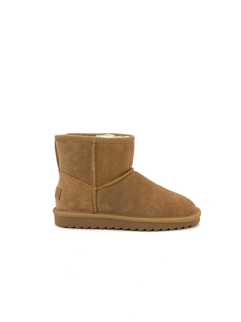COLORS OF CALIFORNIA STIVALETTO WINTER IN SUEDE UOMO YM001 TAN