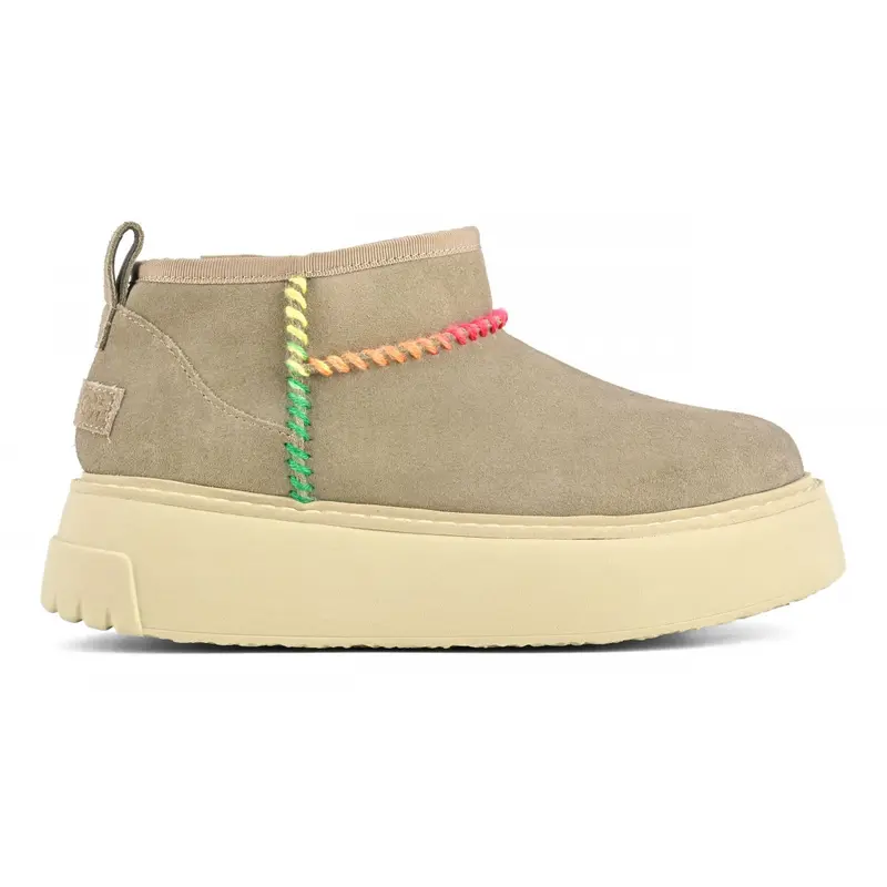 COLORS OF CALIFORNIA W BOOT WOOL THREADS SNEAKER SOLE BLAST01 MUL
