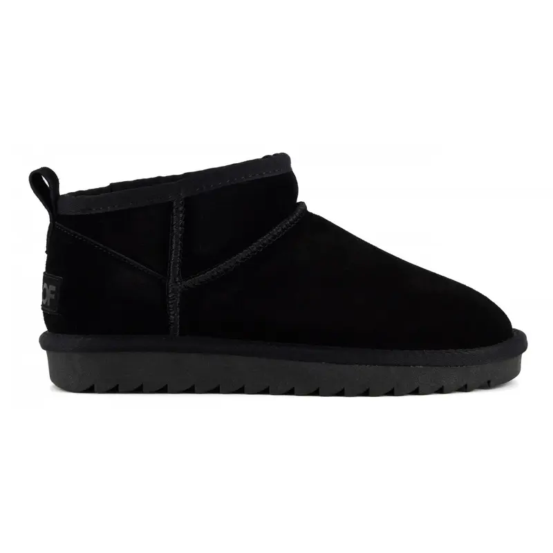 COLORS OF CALIFORNIA W SHORT WINTER BOOT IN SUEDE YW078 BLA