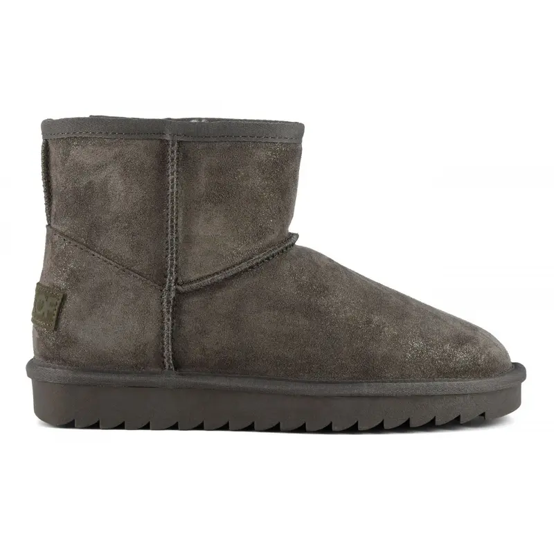 COLORS OF CALIFORNIA W UGG BOOT IN GLITTER SUEDE YW001GLI DKGRE