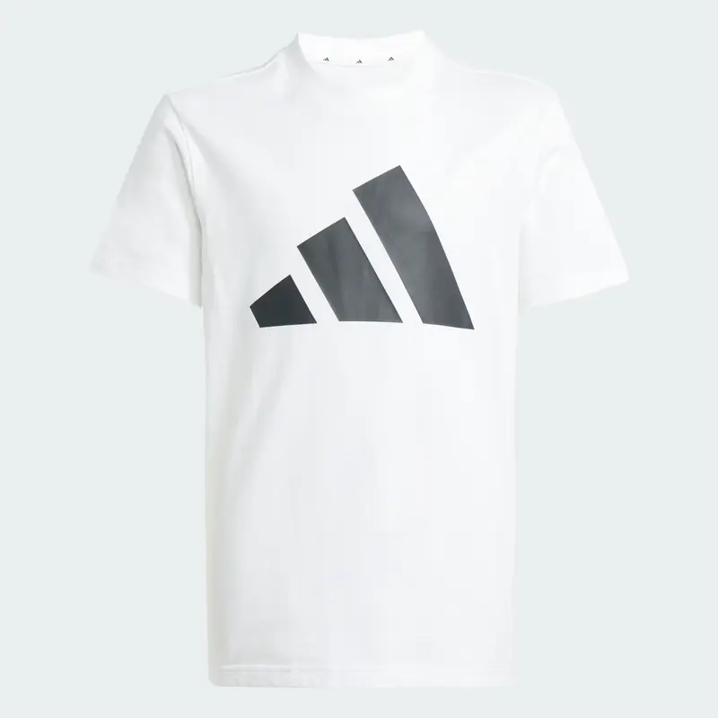 COMPLETINO ADIDAS ESSENTIALS T-SHIRT E SHORTS BIANCO/NERO KIDS