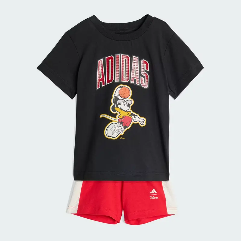 COMPLETINO ADIDAS X DISNEY MICKEY MOUSE ROSSO/NERO