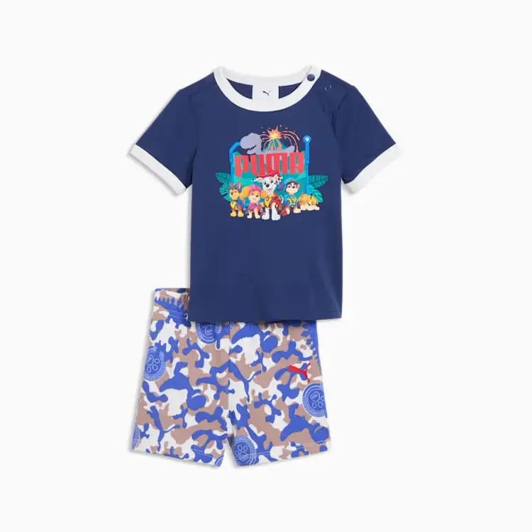 COMPLETINO NEONATO E BAMBINO PUMA X PAW PATROL MINICATS BLU
