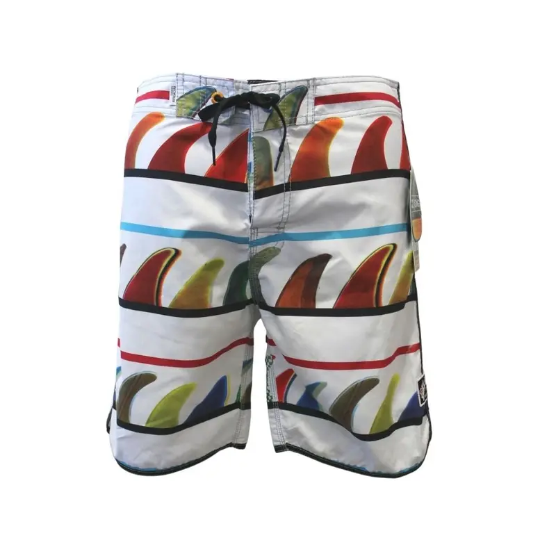 Costume da bagno da uomo Billabong bianco a fantasia