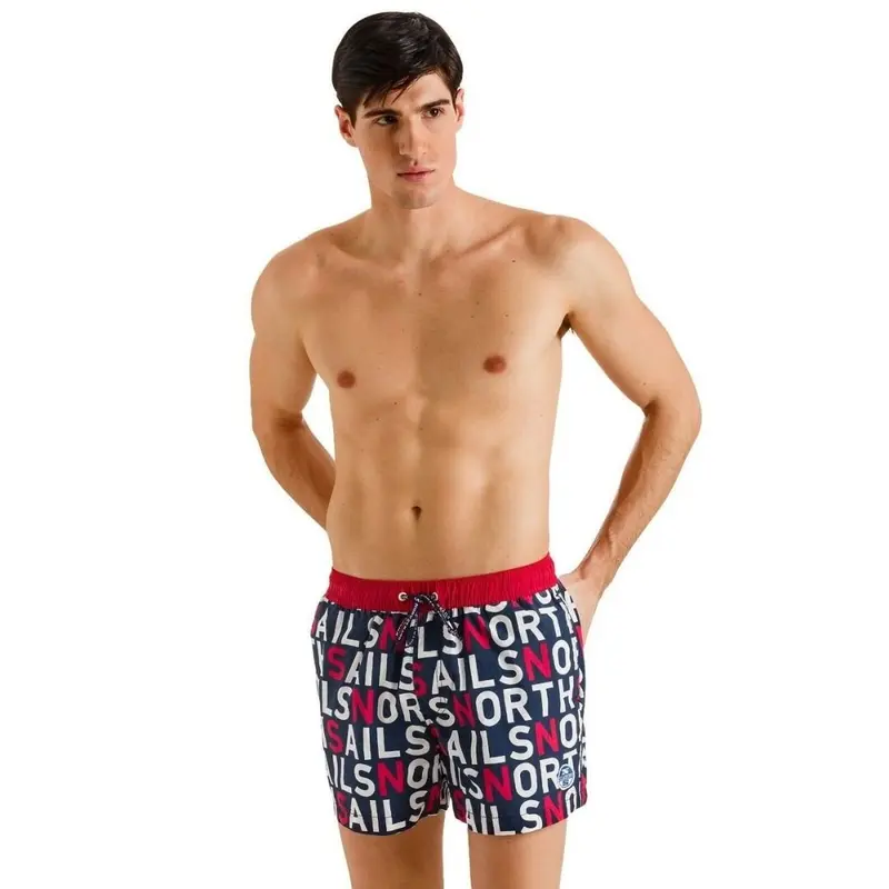 Costume da bagno da uomo North Sails a fantasia