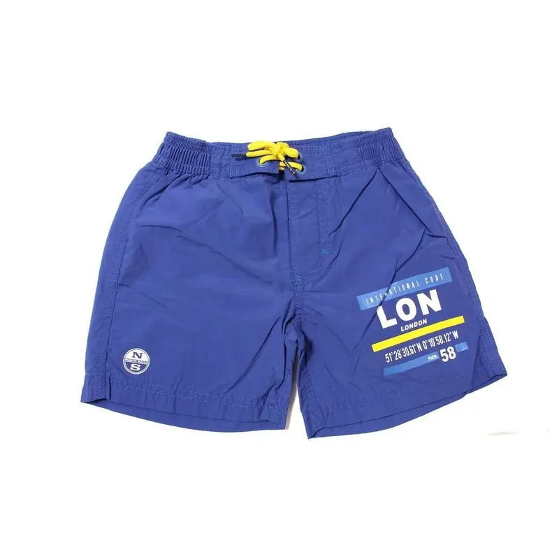Costume da mare da bambino North Sails colore blu