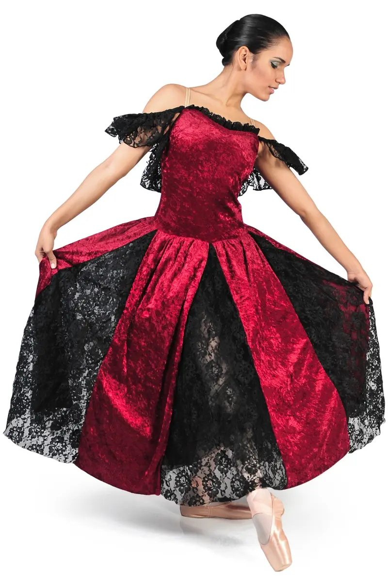 Costume danza LA BRUJA C2501