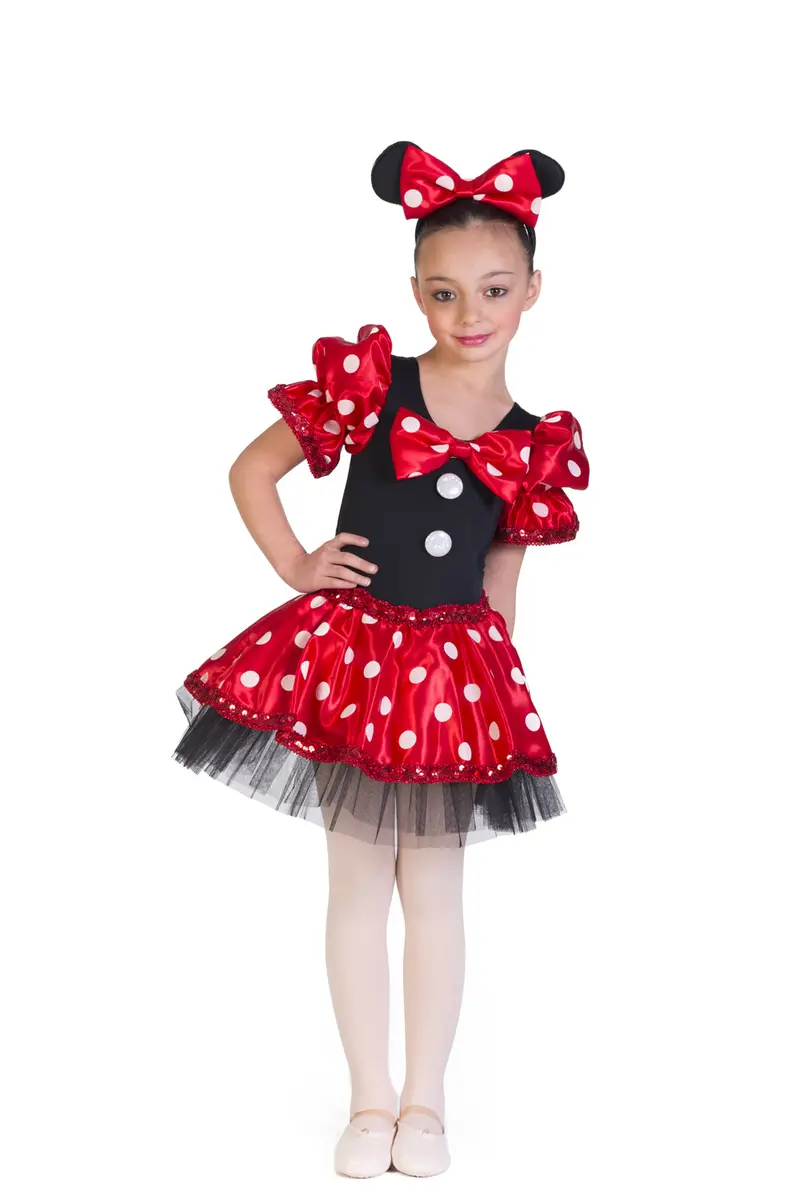 Costume danza Topolina MOUSE C2703