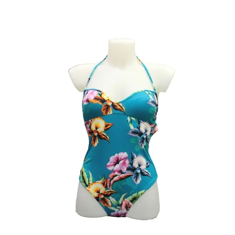 Costume intero da donna Sundek fantasia floreale