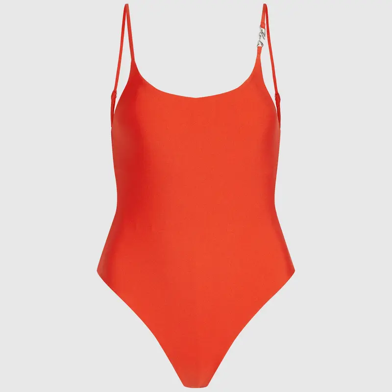 COSTUME INTERO KARL LAGERFELD CHEEKY DONNA - ROSSO / NERO