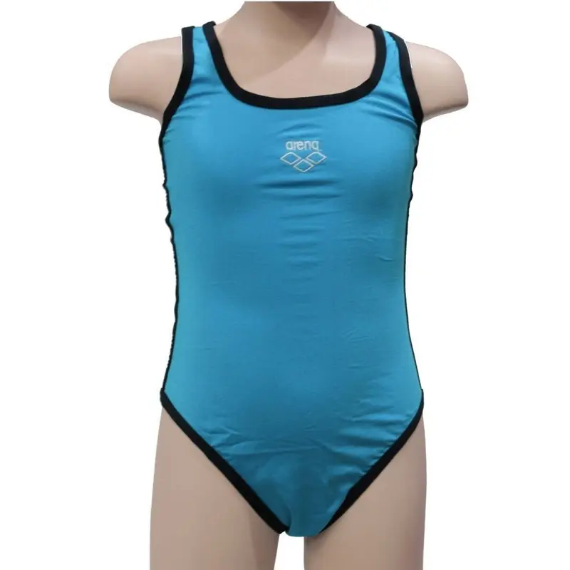 Costume piscina da bambina Arena turchese