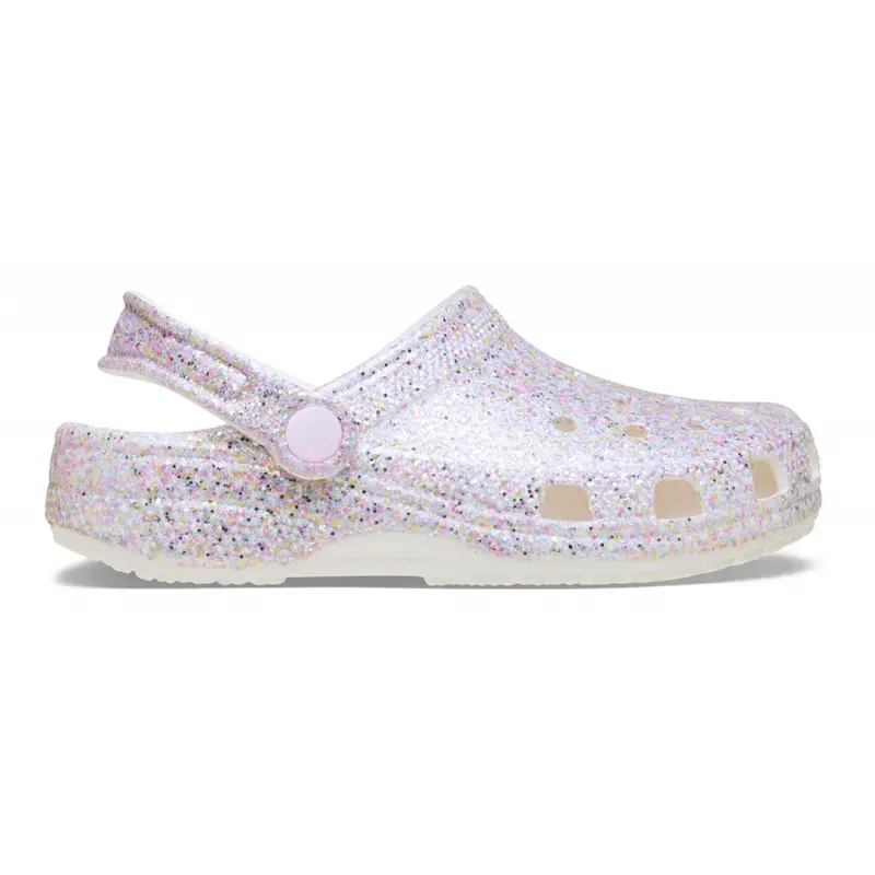 CROCS CLASSIC FANTASY GLITTER CLOG K 212561/WHI