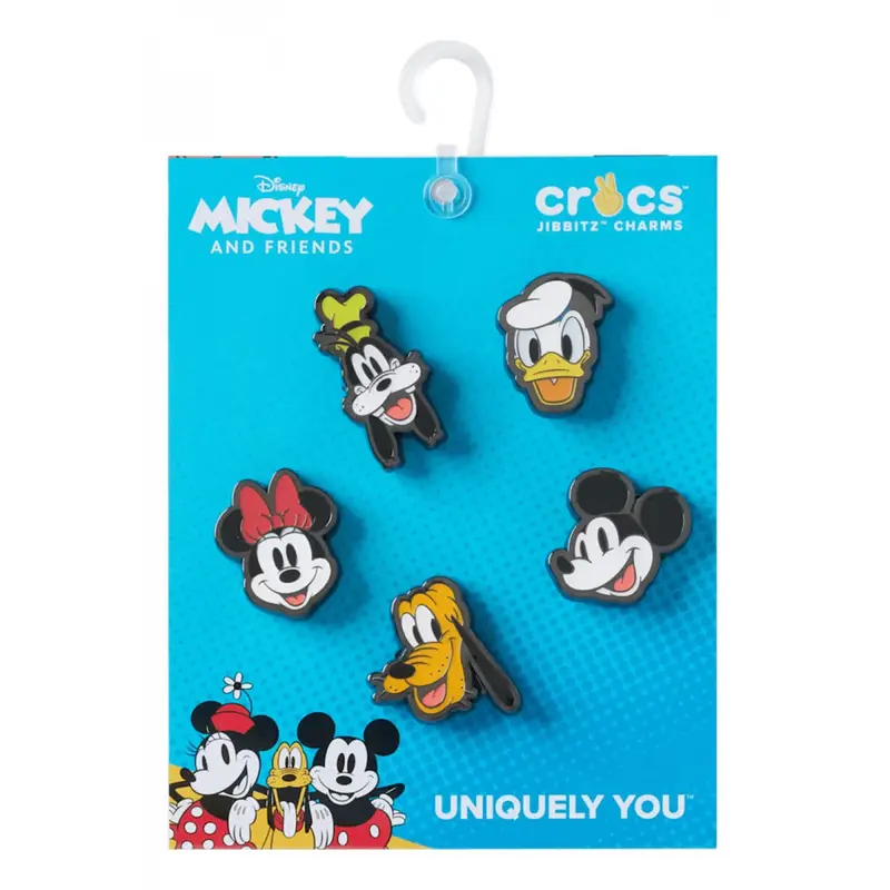 CROCS MICKEYANDFRIENDS 5pz JIBBITZ PER CROCS 5980 JIB/UCOL