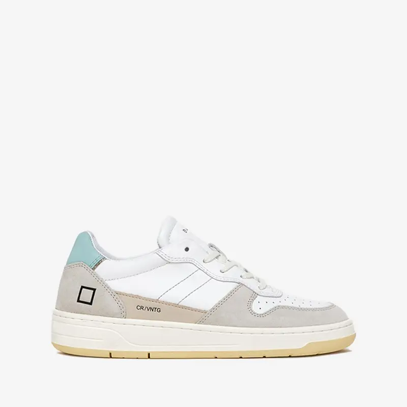 DATE SCARPE COURT 2.0 VINTAGE CALF WHITE-WATER DONNA W401-C2-VC-WW
