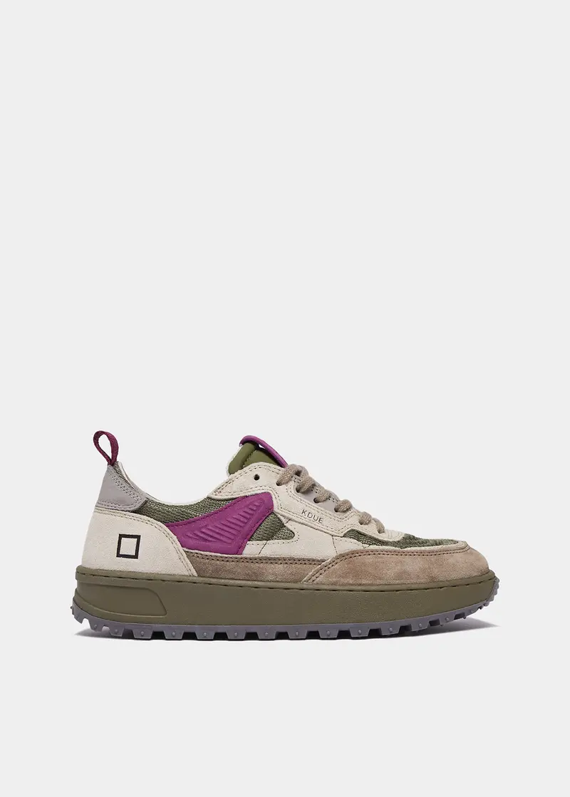 DATE SNEAKERS IN PELLE KDUE OUTDOOR W411-K2-OD-AR