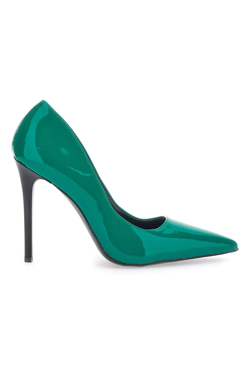 Décolleté a Punta Pittarello Elite 193 Green in vernice