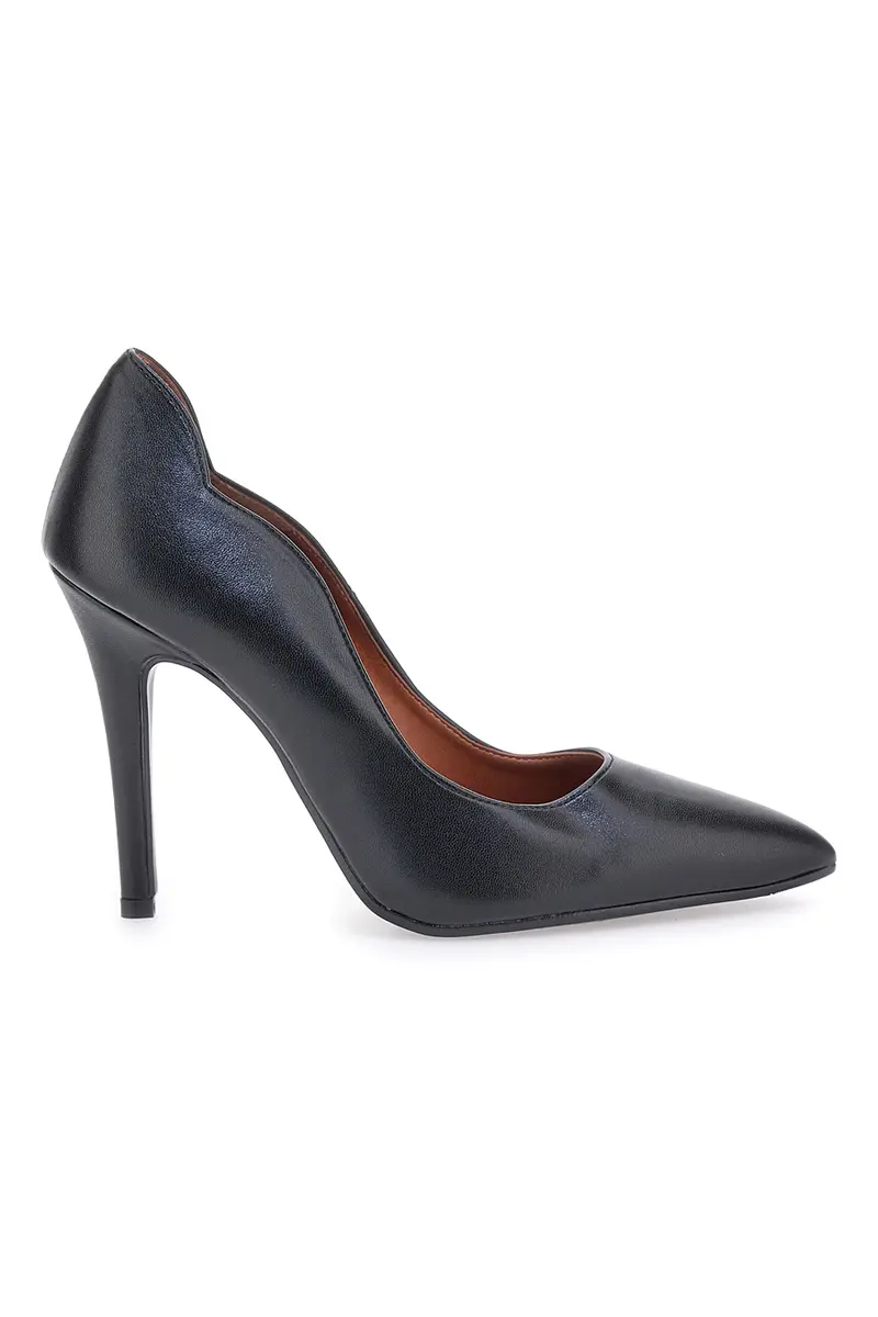 Décolleté Nere Opaco Tacco 11 cm Made In Italy Pittarello Love 3478