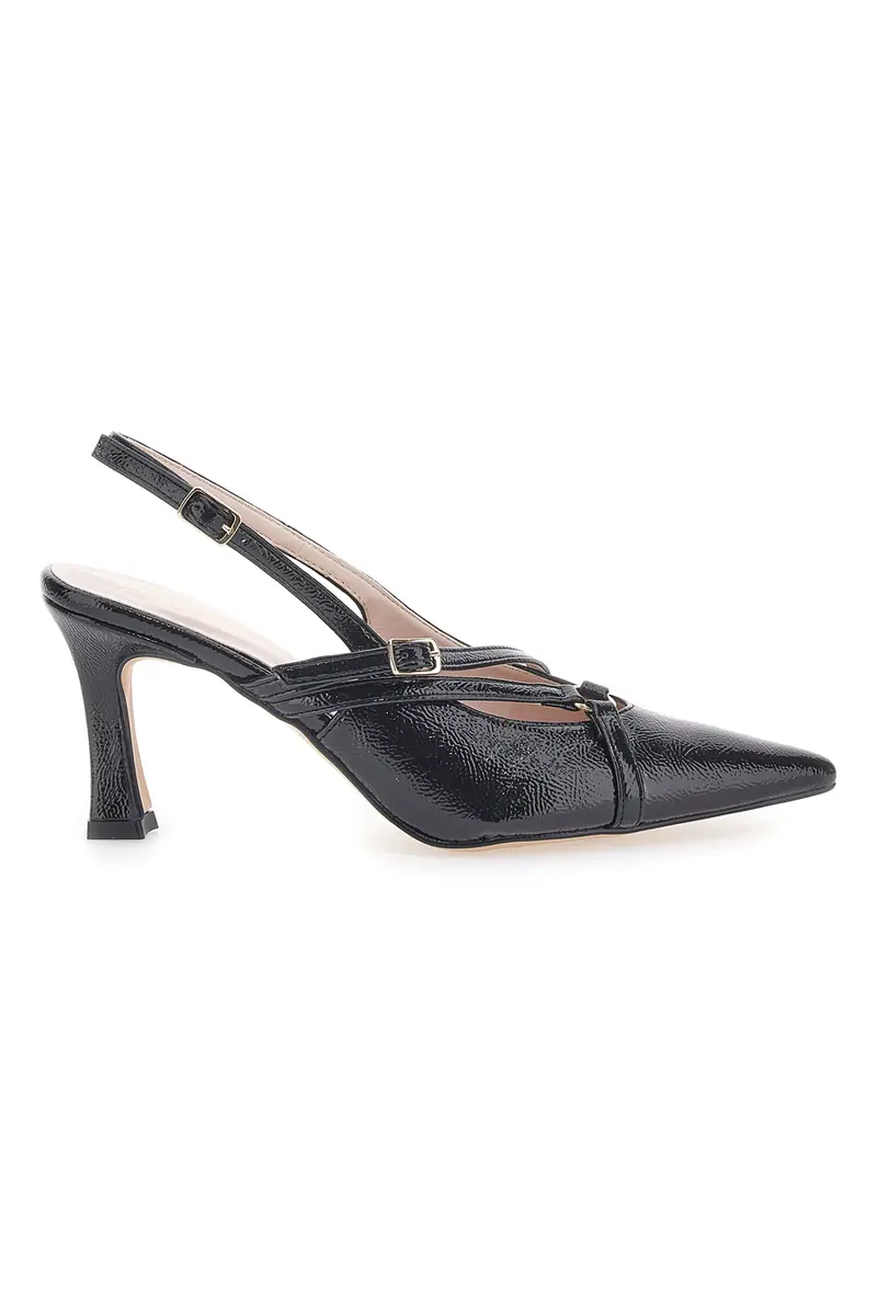 Décolleté Nere Slingback a Punta PITTARELLO GLAM 3831