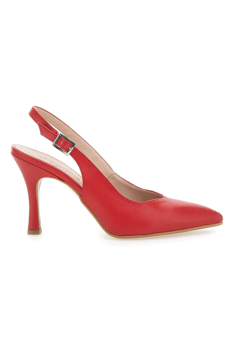 Décolleté Rosse Slingback Pittarello Vogue 487