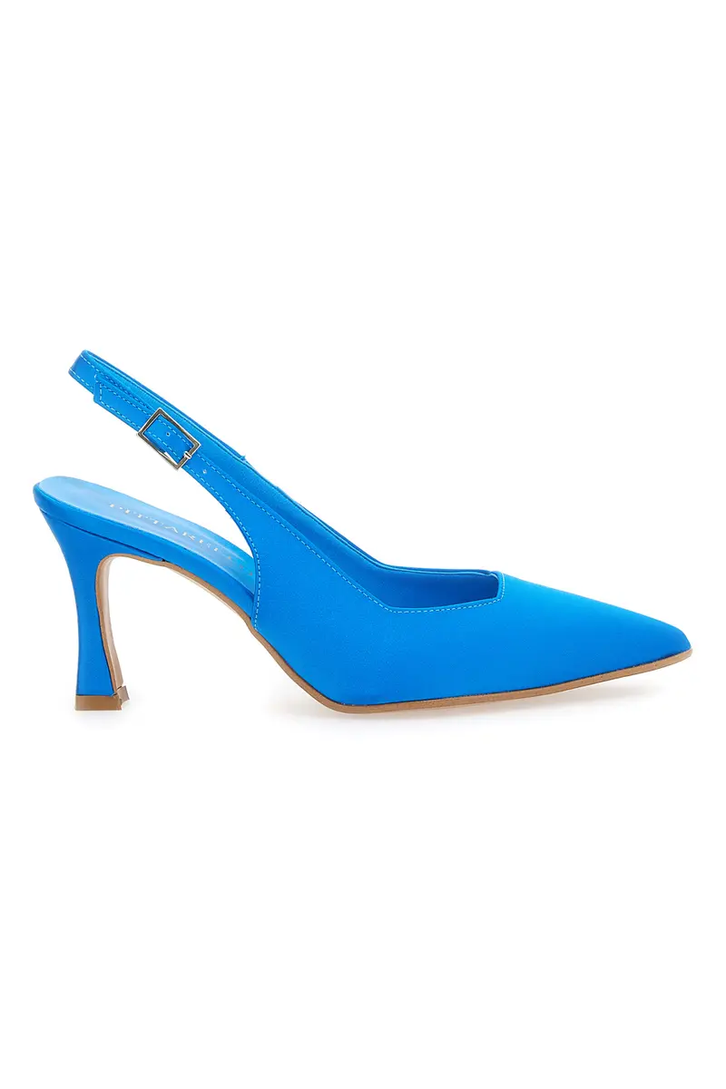 Décolleté Slingback Pittarello Couture 148 Turchese Raso