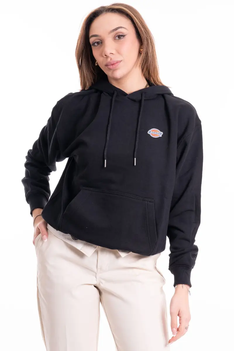 DICKIES FELPA CON CAPPUCCIO MILLESBURG DONNA DK0A4YQCBLK1