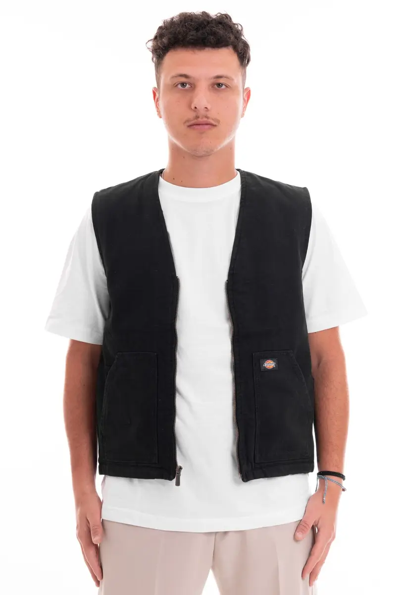 DICKIES GIUBBOTTO DUCK CANVAS SMANICATO UOMO DK0A4YQKC401