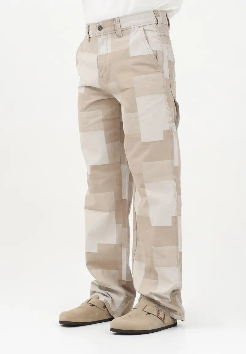 DICKIES PANTALONE JACQUARD CARPENTER UOMO DK0A4Z7G0DS1